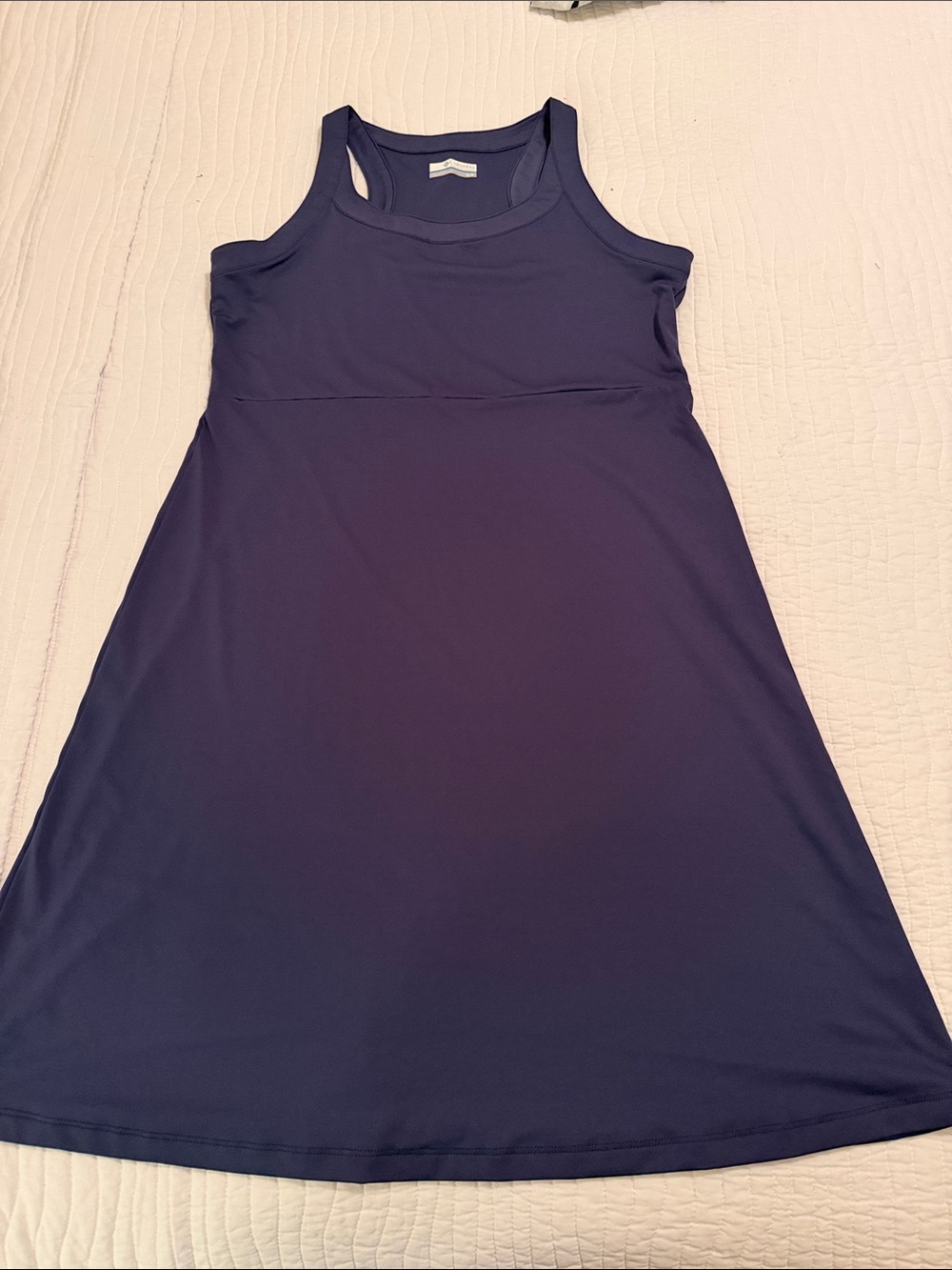 Columbia Navy Blue Racerback Mini Dress